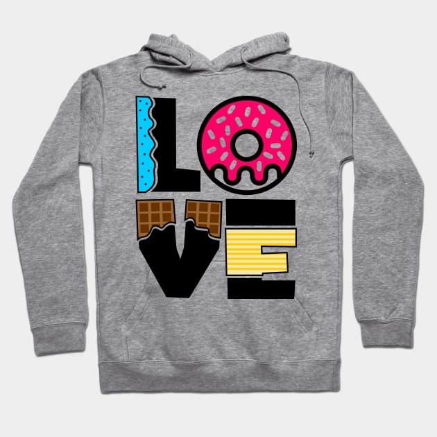 Donut Love Donut Day Gifts Hoodie by trendybestgift